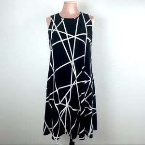 Tommy Hilfiger Black and White Dress